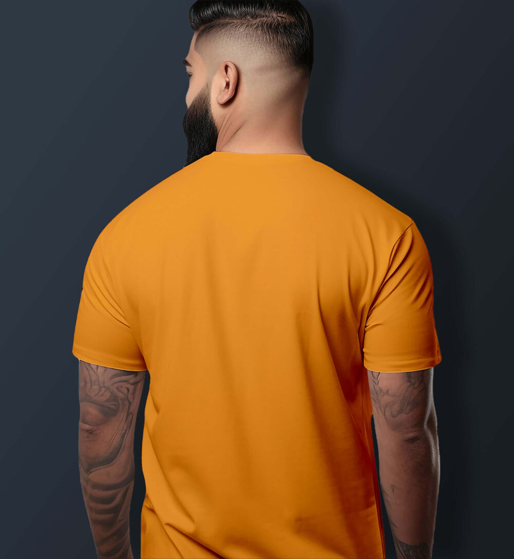 Dragon Ball Z Goku T-Shirt (Golden Yellow) - Image 2