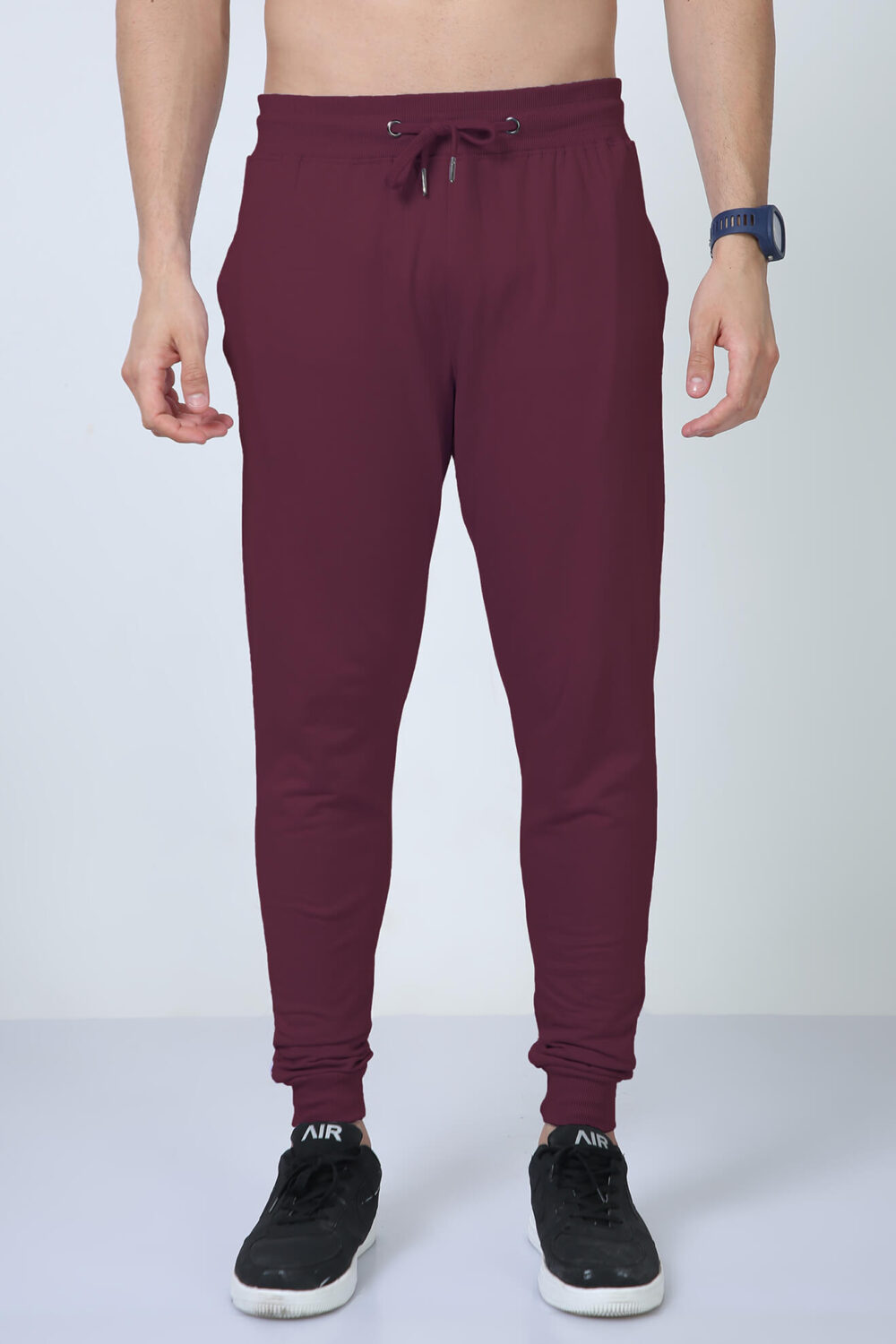 Maroon Colour Unisex Joggers