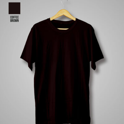 Plain Brown T-Shirt (Coffee Brown)