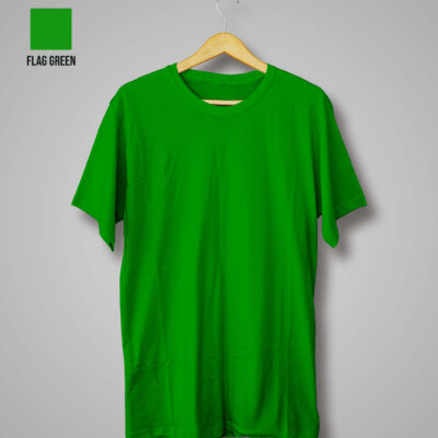 Plain Green T-Shirt (Flag Green)