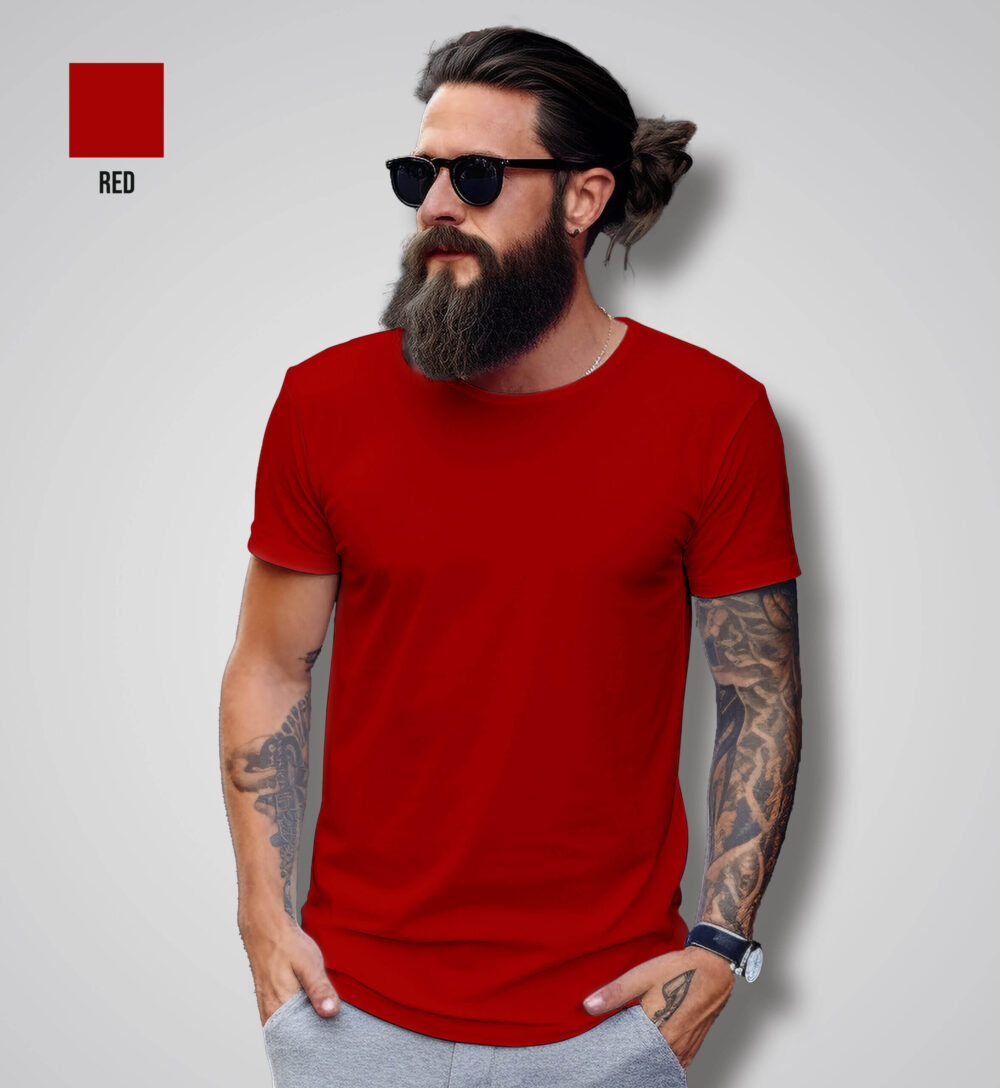 Plain Red T-Shirt