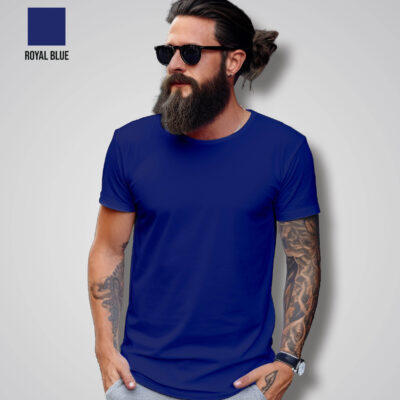 Plain Blue T-Shirt (Royal Blue)