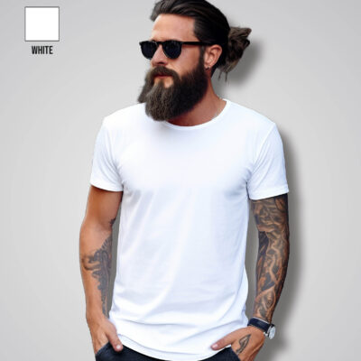 Plain White T-Shirt Mens