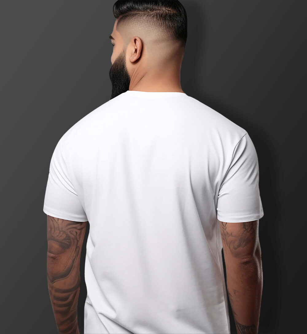 Mahadev Printed T-Shirt (White) - Image 2
