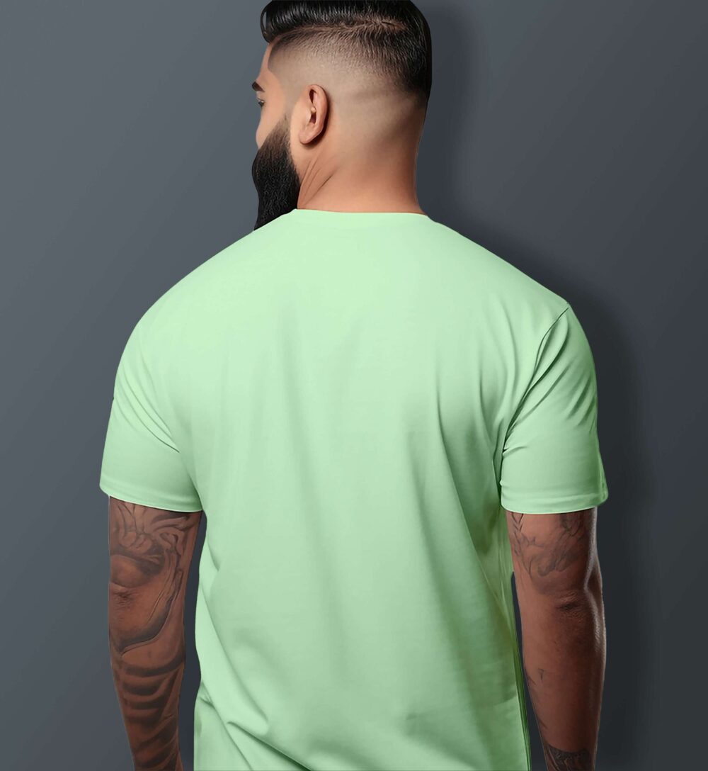 Bhagat Singh Printed T-Shirt (Jade) - Image 3