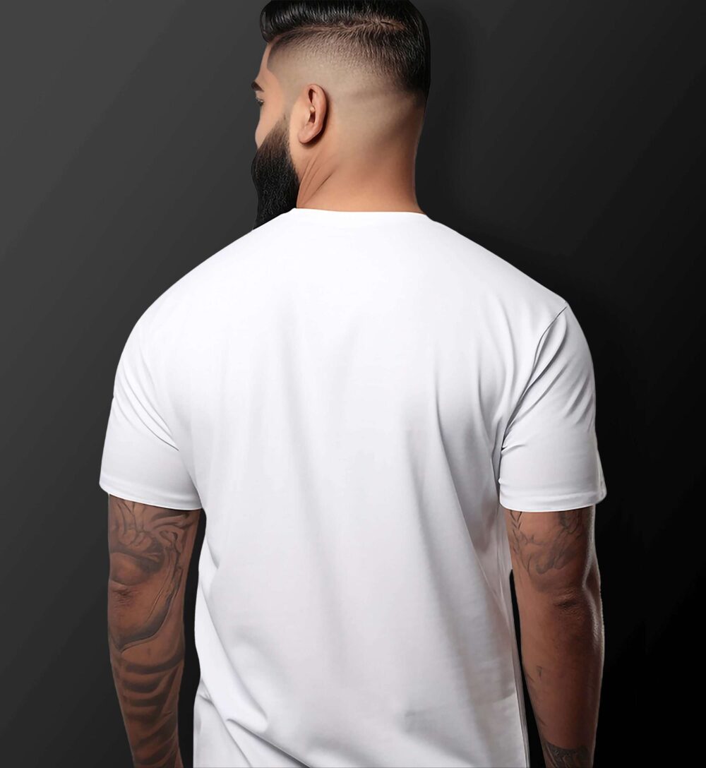 Bhagat Singh Printed T-Shirt (White) - Image 3