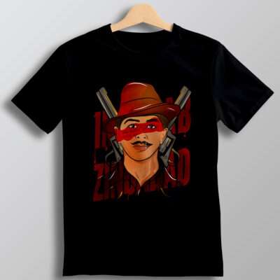 Bhagat Singh Printed T-Shirt (Black)