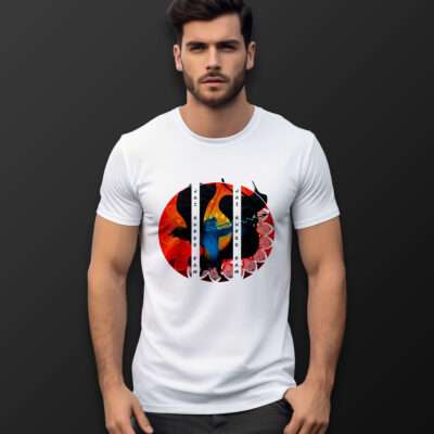 Ram Printed T-Shirt (White)